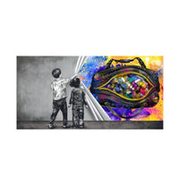 Thumbnail for Children's Graffiti Wall Art Canvas Abstract