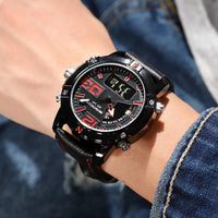 Thumbnail for Sanda New Sports Watch Male Student Junior High School Outdoor Waterproof Military Watch Tactical Youth Electronic Has Generation