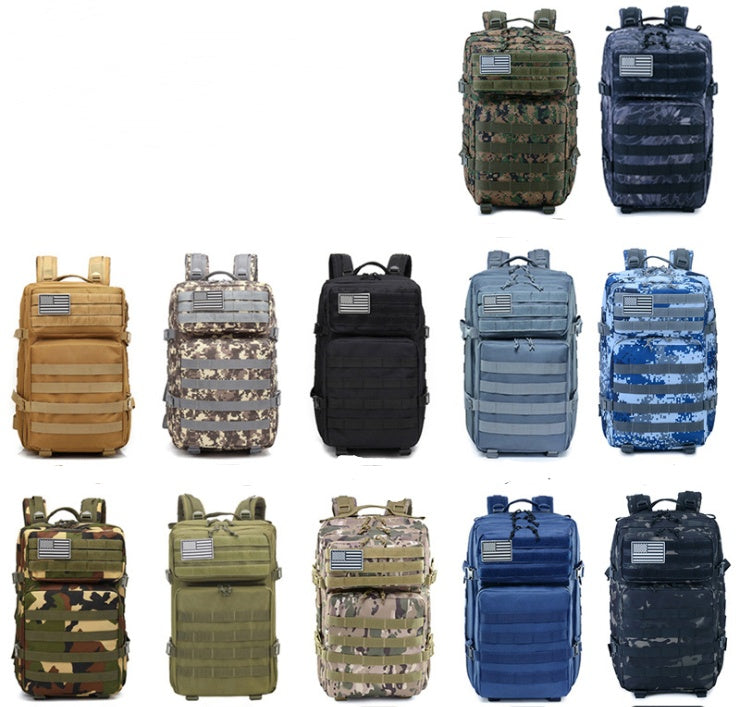 Sports Travel Backpack Army Fan Tactical Camouflage Backpack Sports Outdoor Backpack Travel Bag