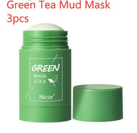 Thumbnail for Cleansing Green Tea Mask Clay Stick Oil Control Anti-Acne Whitening Seaweed Mask Skin Care