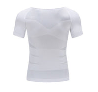Thumbnail for Male Chest Compression T-shirt Fitness Hero Belly Buster Slimming