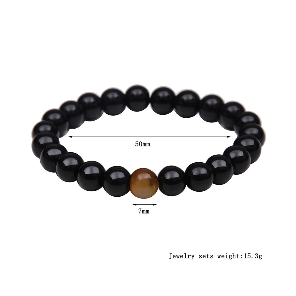 Tiger Eye Stone Bracelet Natural Stone Bracelet