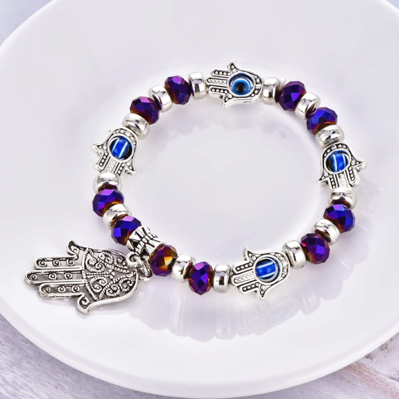 Devil's Eye Beaded Bracelet