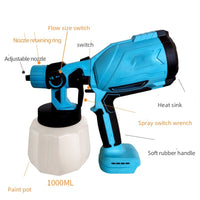 Thumbnail for Electric High-power Paint Coating Spray Kettle Spray Gun