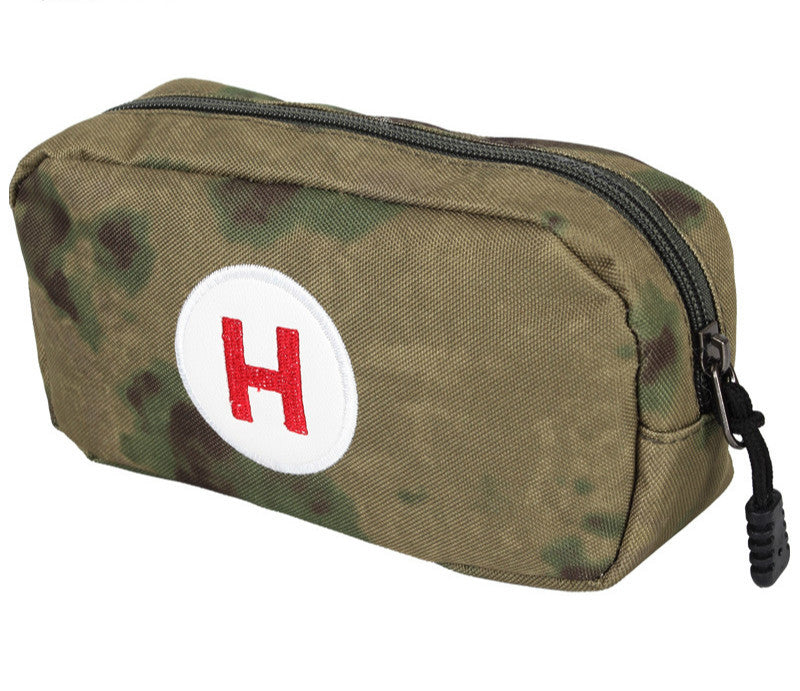 Camouflage first aid bag