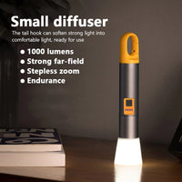 Thumbnail for White Laser Telescopic Zoom Flashlight