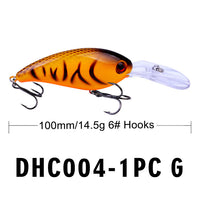 Thumbnail for Hard Bait Rock Fat 10CM Plastic