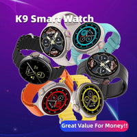 Thumbnail for New K9 Smart Watch 1.39 Round Screen Encoder True Screw Clip Wireless Charging NFC Offline And Payment Function