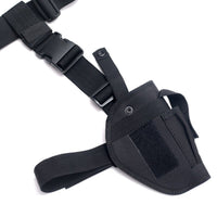 Thumbnail for Black Tactical Pistol Drop Leg Thigh Holster Mag Pouch And Belt Gun Holster NEW