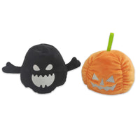 Thumbnail for Halloween Luminous Plush Toys Creative Cute Reversible Ghost Pumpkin Plush Toy Kids Children Gift Two-sided Flip Children's Toys